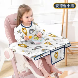 Newborns Bib Table Cover Baby Dining Chair Gown Waterproof Saliva Towel Burp Apron Food Feeding Accessories