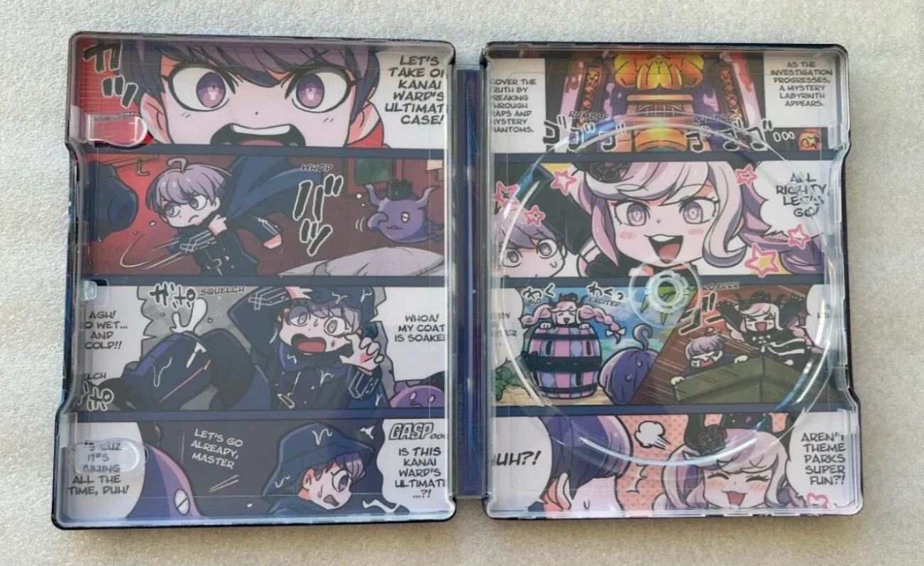 Rain Code + Custom made G2 Steelbook Case For PS4/PS5/Xbox (Customization,Steel case,Game CD not included)