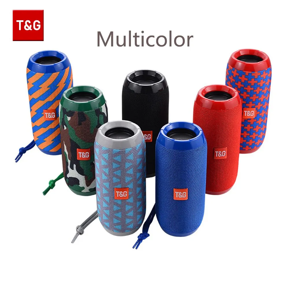 TG117 Portable Bluetooth Speaker Wireless Sound Box Stereo Surround Supports TF Radio Outdoor Hifi Sound Music PlayerGift-Worthy view 6
