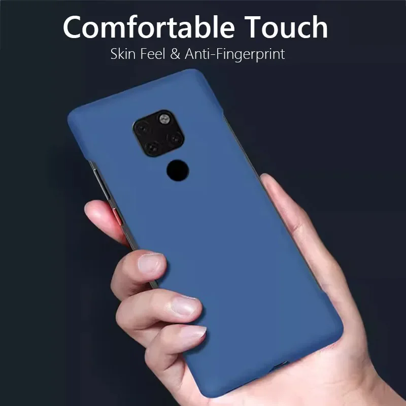 Frameless Slim Matte Hard PC Back Cover Case For Huawei Mate 20 20X Mate20 Pro ShockProof Fundas Coque