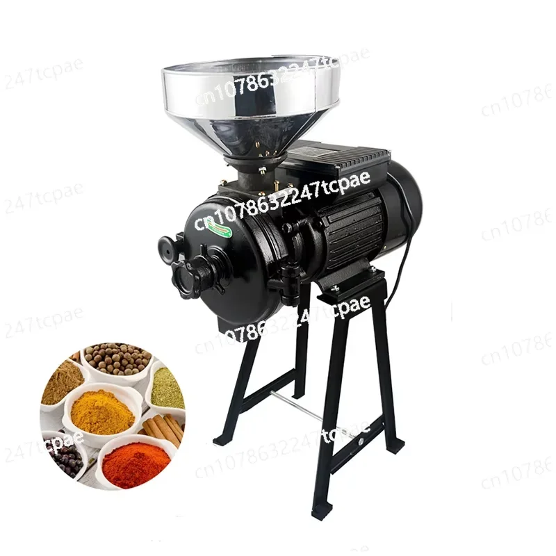 China Industrial Mung Beans Coffee Bean Soybean Commercial Pepper Spice Corn Flour Mill Pulverizer Grain Grinder Machine