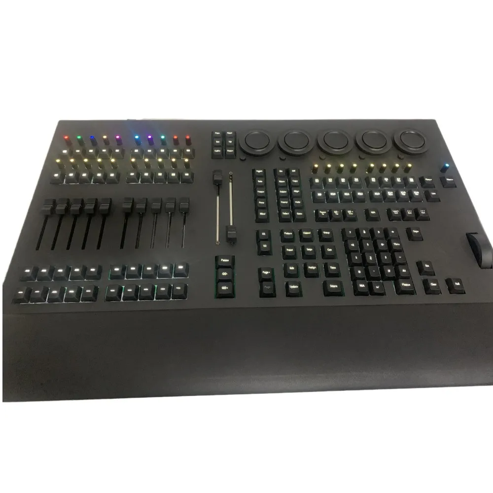 1pcs With flight case Motorized Fader professional Grandm a3 Lighting Controller command wing