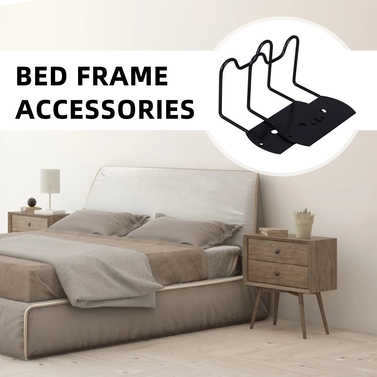 

Mattress Anti-slip Bracket Bed Frame Accessories Retainer Board Bedding Stoppers Bezel Guards