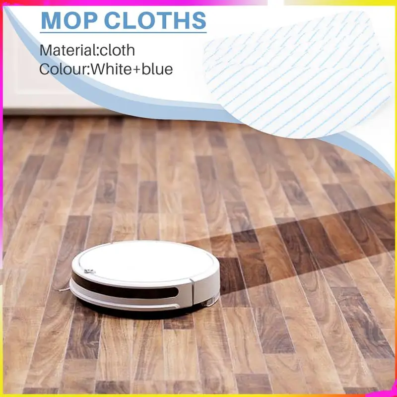 Almohadillas desechables de microfibra para fregar Robot aspirador Ecovacs OZMO T8 / T8 +/ T8 AIVI/ N8/ N8 Pro/ N8 Pro +, 25 uds.