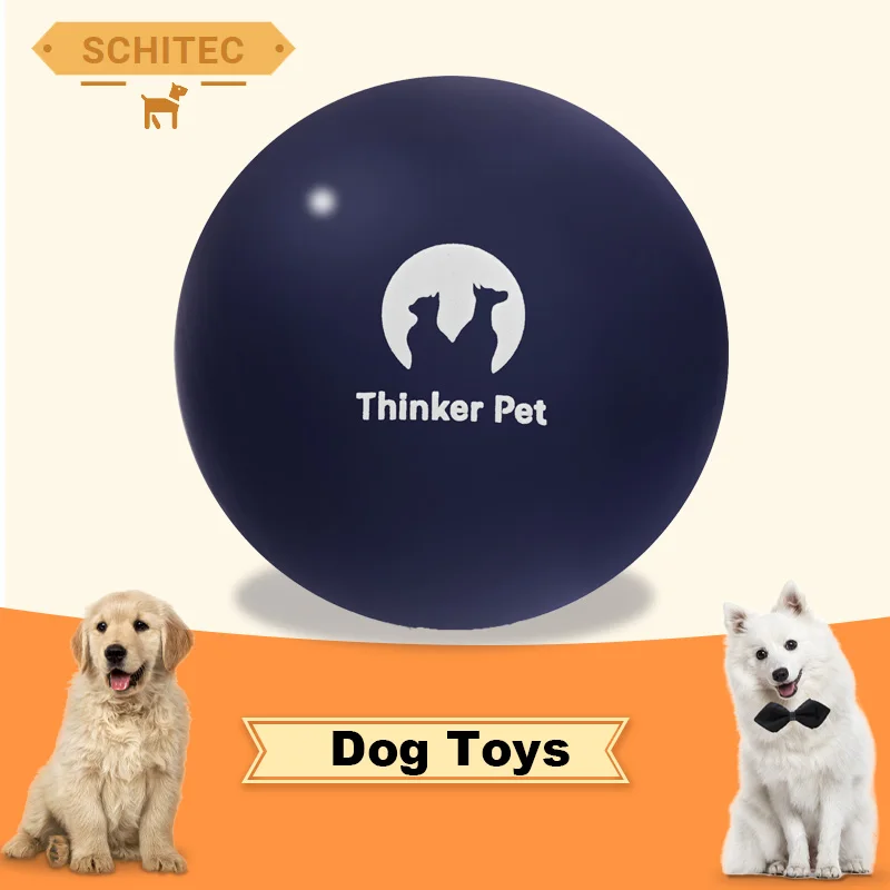 

SCGK Tough Dog Ball Toy Strong Natural Rubber Great Dog Fetch Toy Chew Toys for Dogs Indestructible Dog Ball Toys