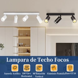 LED Spot Light GU10 Bulb Replacement Store Chandelier Bedroom Corridor Track Ceiling Lamp for  Lustre Home and Decor LED Pendant