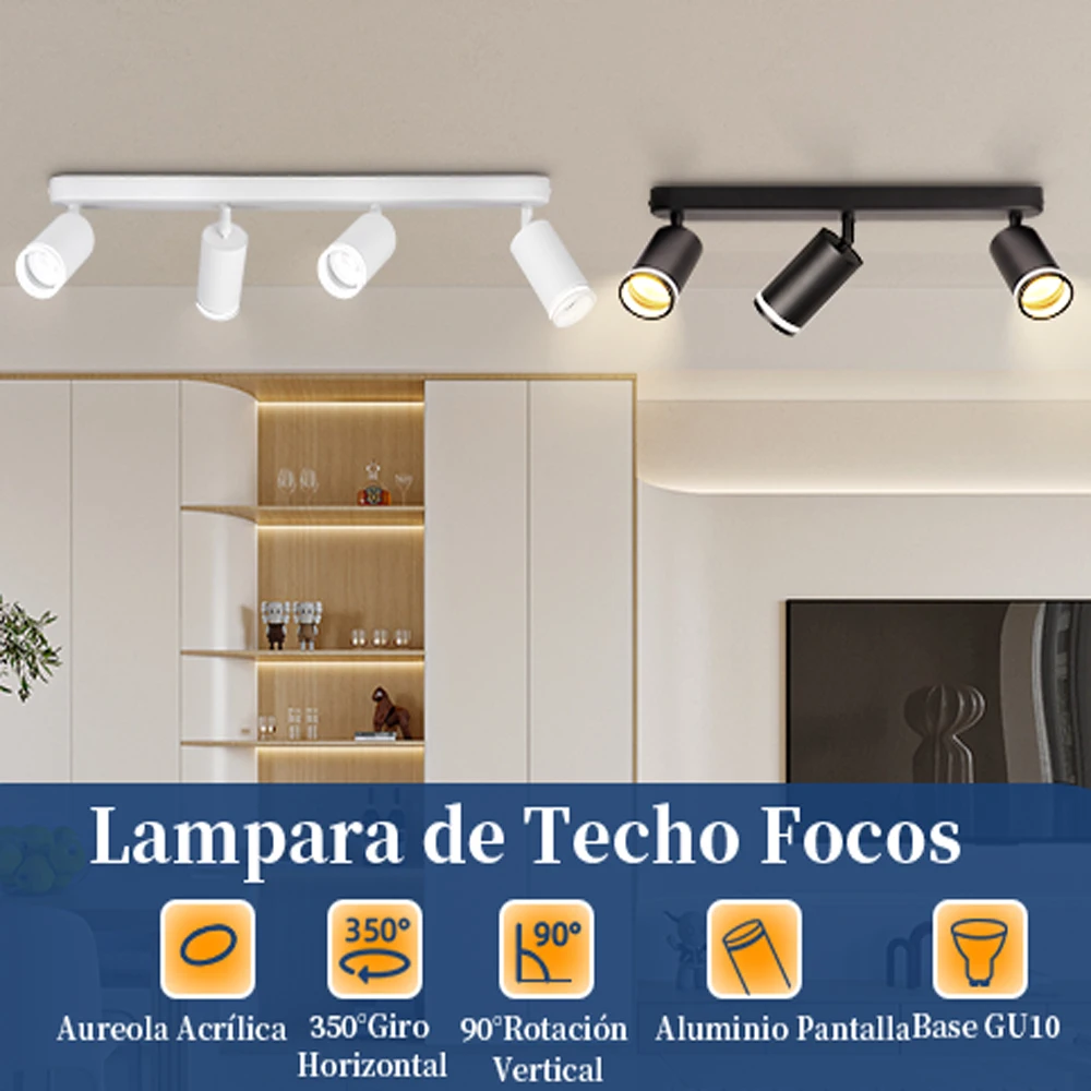 LED Spot Light GU10 Bulb Replacement Store Chandelier Bedroom Corridor Track Ceiling Lamp for  Lustre Home and Decor LED Pendant