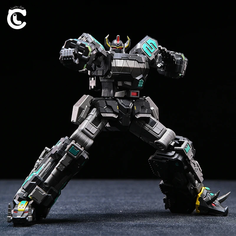 Auf Lager Lucky Cat MICRO COSMOS MC-03 MC-03B MC-05 BEAST LORD Anime Figur Transformation Roboter Modell Sammlung Spielzeug Geschenk