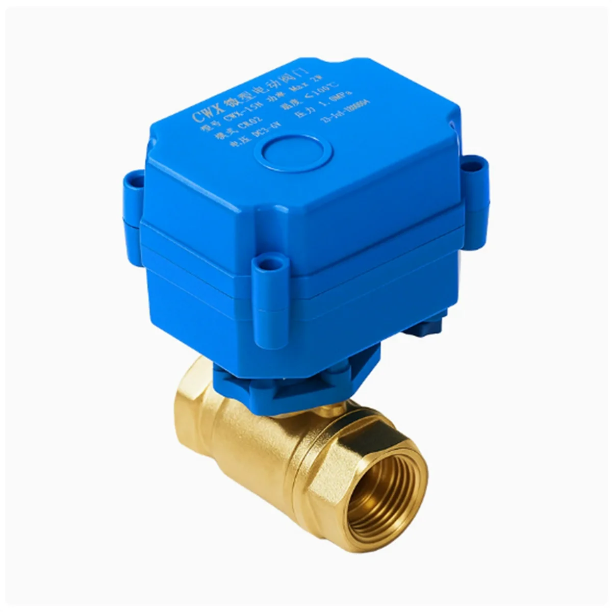 

DN20 3/4" Brass Two Way Motorized Ball Valve, DC5V 12V 24V AC220V Electrical Ball Valves 3/4" CR01 CR02 CR03 CR04 CR05