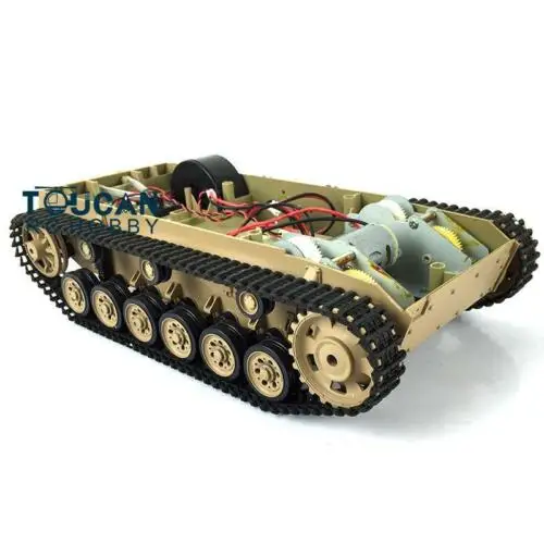 HENG LONG 1/16 Scale German III H RC Tank 3849 Plastic Chassis W/ Tracks Wheels TH00260-SMT4