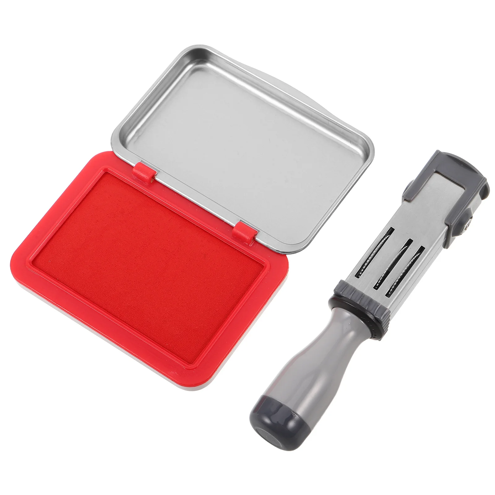 1 مجموعة التحبير الذاتي تاريخ الختام الثقيلة قابل للتعديل مكتب ختم المحمولة وثيقة الأعمال أداة حفظ ل #2