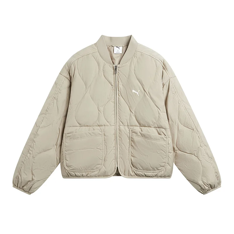 

Puma Winter Casual Sportswear Warm down Jacket Gray Women's Clothing 63550255