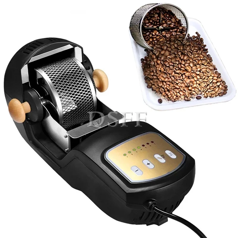 New Electric Drum Type Coffee Bean Roaster, Portable For Small Commercial Household Use