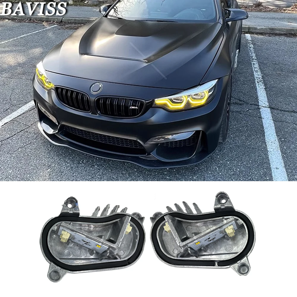 Suitable For BMW M3 M4 CSL 4 series DRL yellow gold color LED
