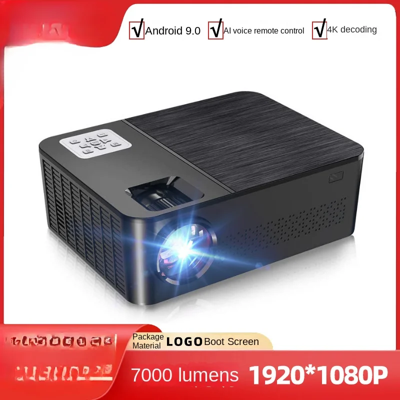 

Home Ultra HD 4K Smart Office Teaching 1920*1080P Wireless Business 3D Projector