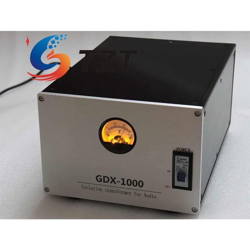 TZT GDX-1000 1000W Balanced Isolation Transformer Audio Power Filter with US/EU/UK Standards to Choose