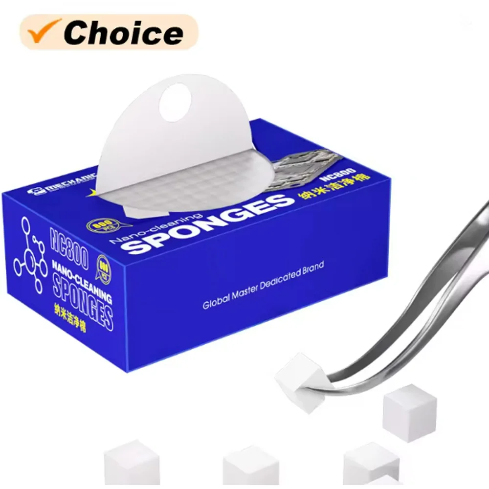 ميكانيكي NC800/SN-500 نانو تنظيف الإسفنج متعدد الوظائف تنظيف الشاشة اللوحة الأم السعة تنظيف أداة مع الملقط