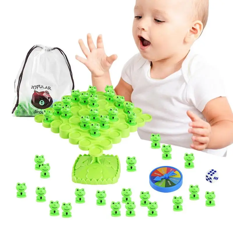 

Balancing Game Math Counting Tree Frog Game Educational Number Toy Interactive Balancing Toy For Preschool Boys & Girls Kids &