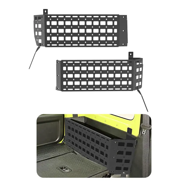 

Rear Side Trunk Fence Storage Organizer Multifunctional Storage Mount Trunk Storage Panel for Jimny JB74 2018+custom