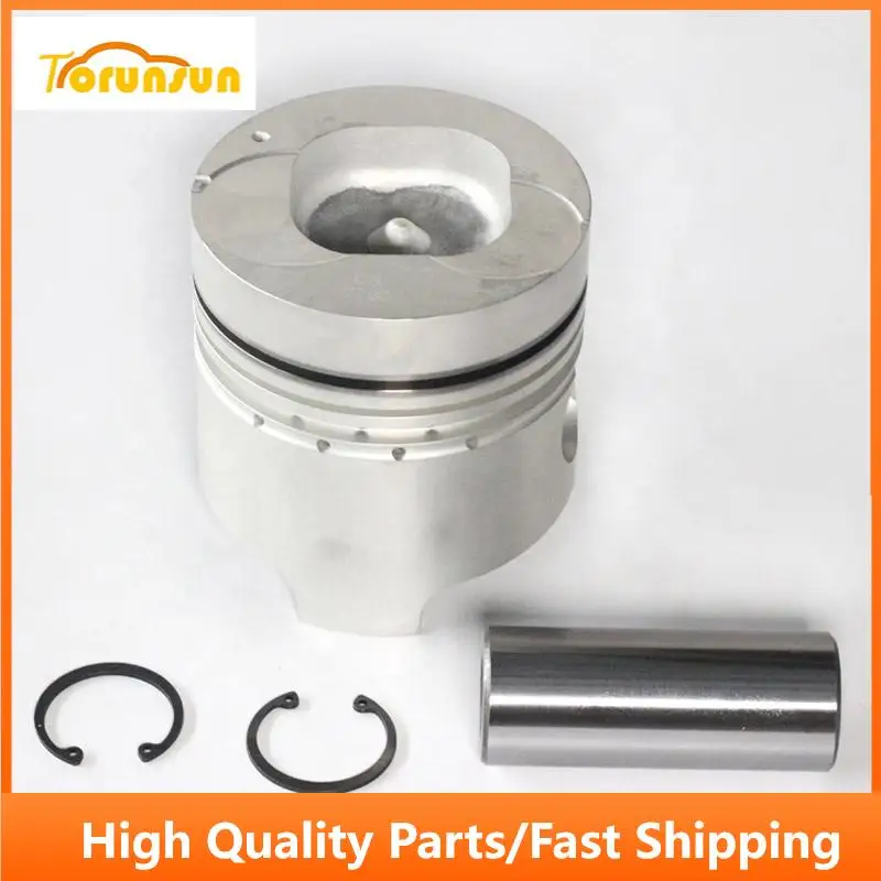 New 6 Sets STD Piston Kit With Ring 1-12111-325-1 Fit For Isuzu 6BD1 Engine 102MM