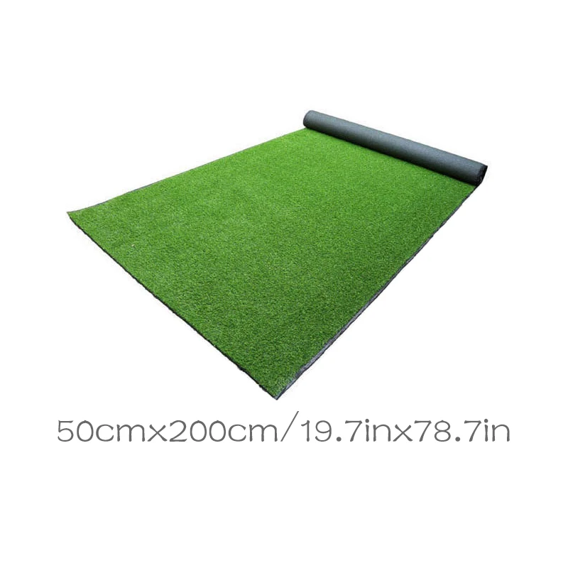 1/2pcs Artificial Grassland Simulation Fake Grass Carpet Garden Outdoor Landscape Grassland Lawn Mat Turf Rug Home Floor Decor