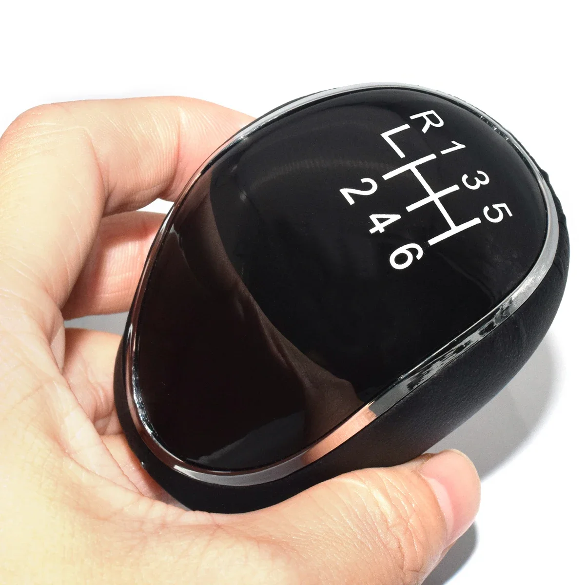 For Mitsubishi Outlander II 6SP +R MT Gear Shift Knob Stick Shifter Lever Pen Arm transmission Headball Accessories 2006-2012