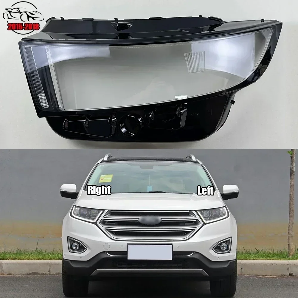

Для Ford Edge 2015-2018 крышка фары корпус лампы прозрачные линзы из плексигласа замена оригинального абажура