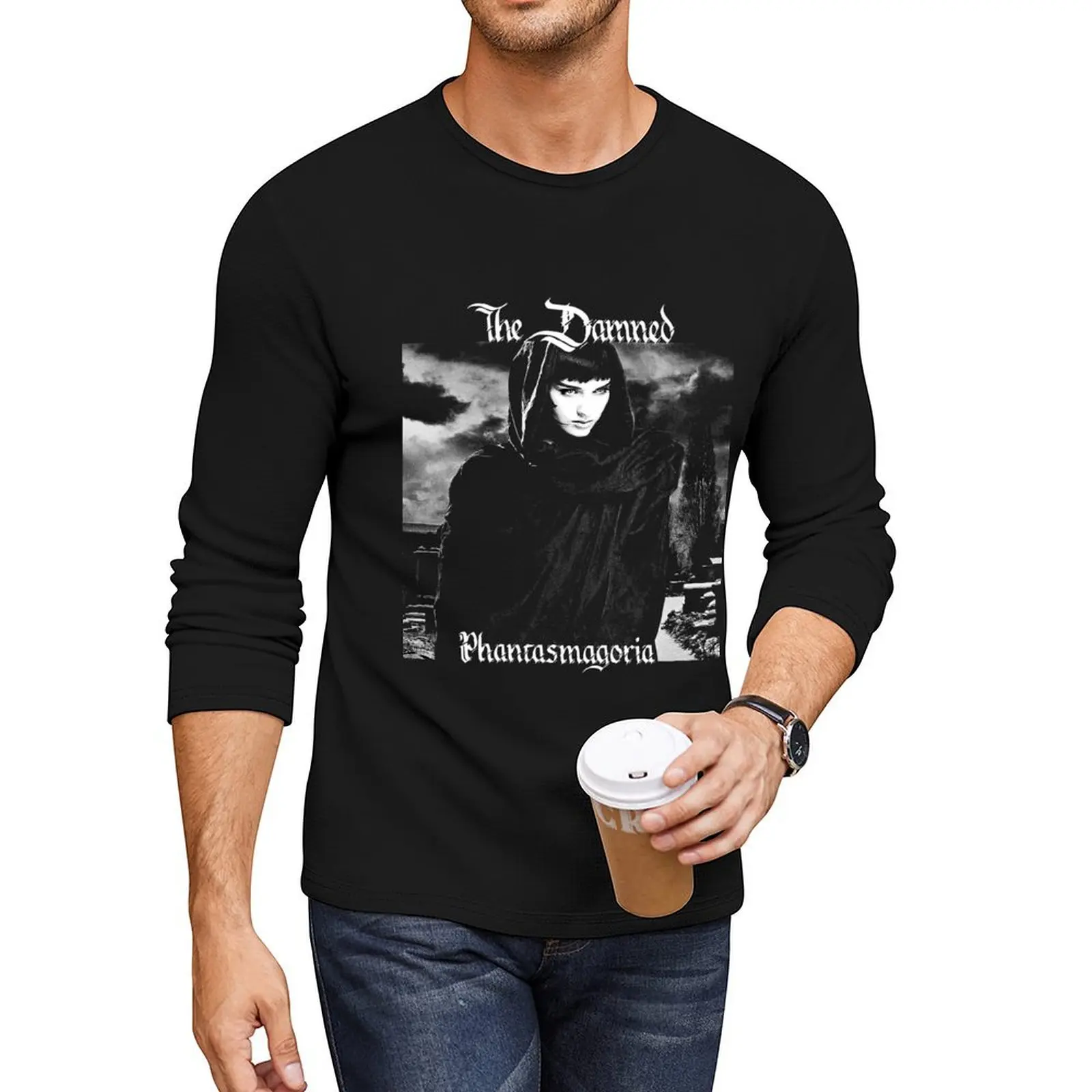 The damned phantasmagoria Long T-Shirt tees Tee shirt Oversized t-shirt heavyweight t shirts tshirts for men