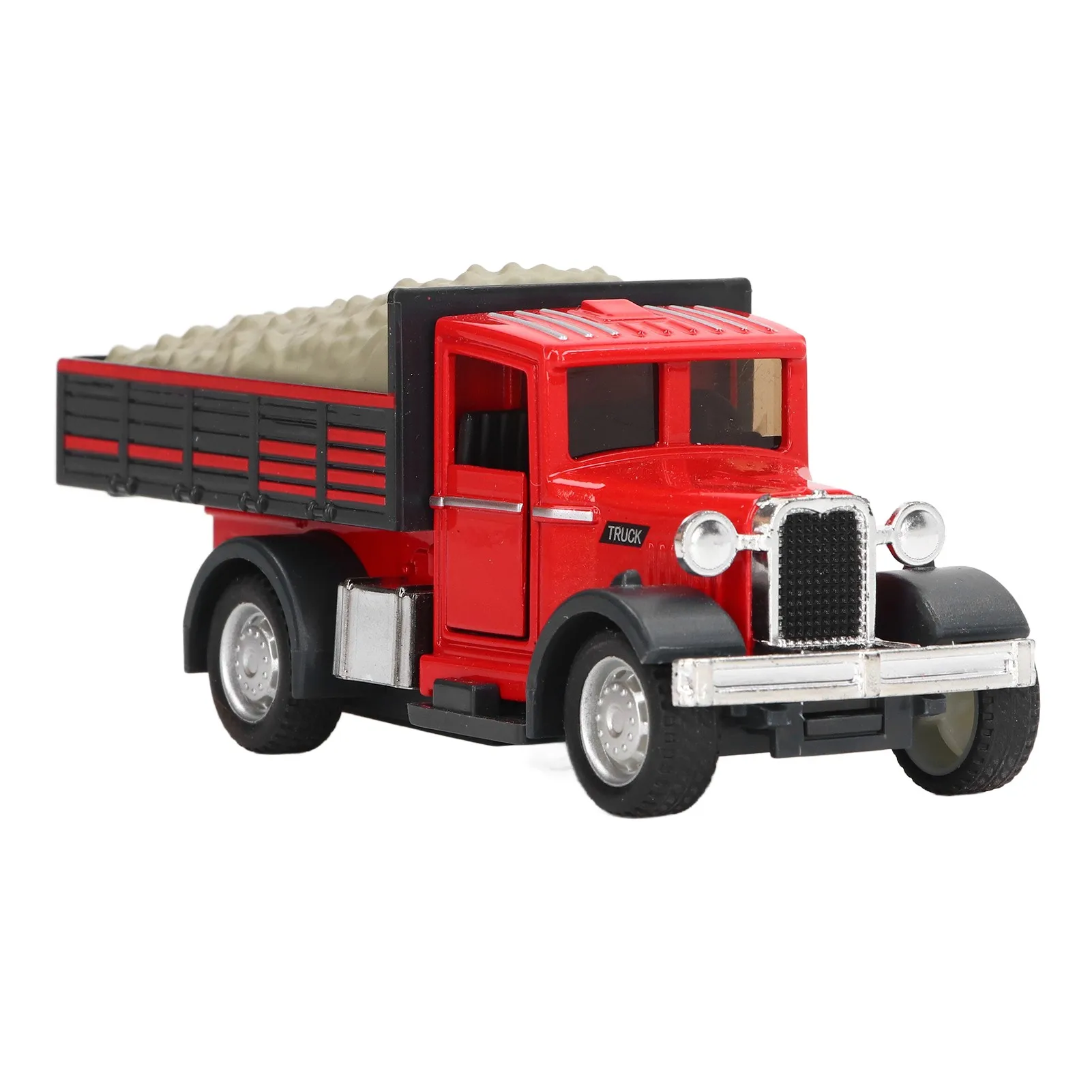 Truck Toy 1:32 Scale Retro Alloy American Transport Truck Model for Children Model Lovers Gift