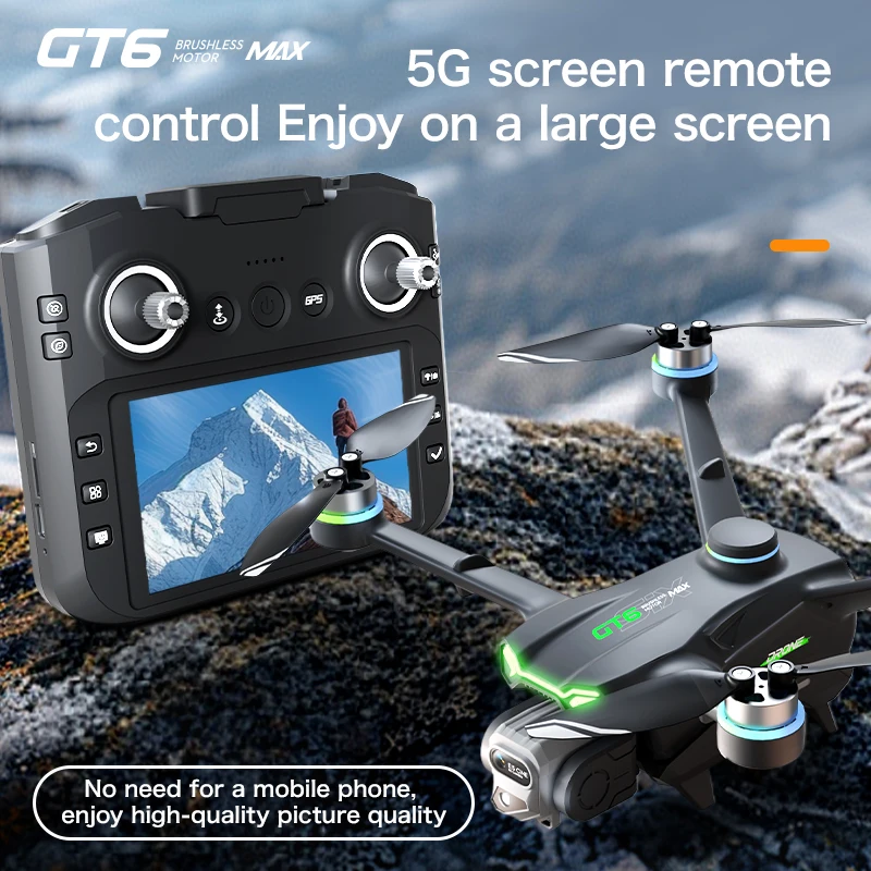 

Профессиональный квадрокоптер 8K с FPV и камерой 4K для аэрофотосъемки, GPS, обходом препятствий, складной, с экраном