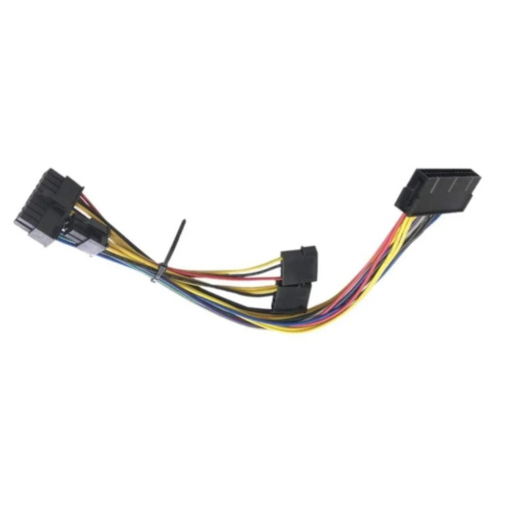 ATX 24Pin to 18Pin & Dual IDE Molex to 6Pin Converter Adapter Power Cable Cord for HP Z600 Workstation Motherboard 18AWG