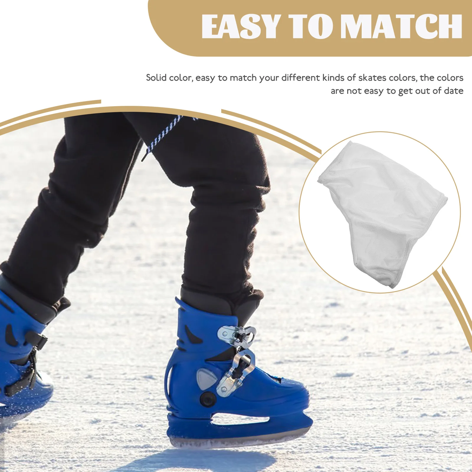 Elastic Skating Shoe Cover Covers Anti-scrath Skate Sleeve Boot Skates Protector Anti-scratch