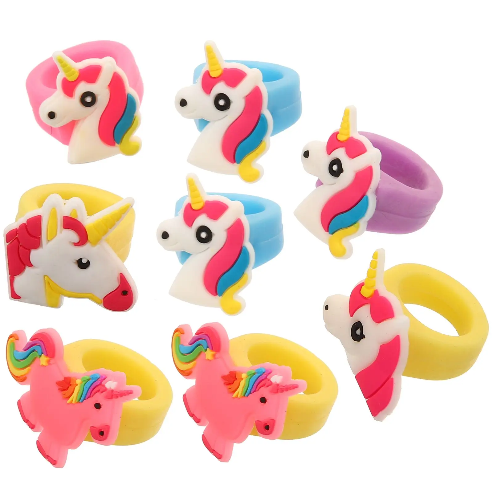 

20 Pcs Rings for Girls Children's Toys Party Favor Favors Kids Jewellery Birthday Supplies Toddler