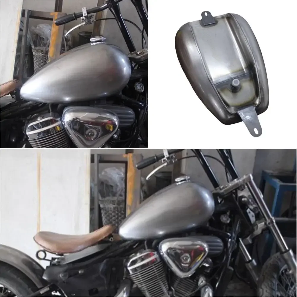 14L For Honda Steed 400 Steed 600 Motorcycle Accessories Unpainted Vintage Conversion Modification Gasoline Fuel Tank