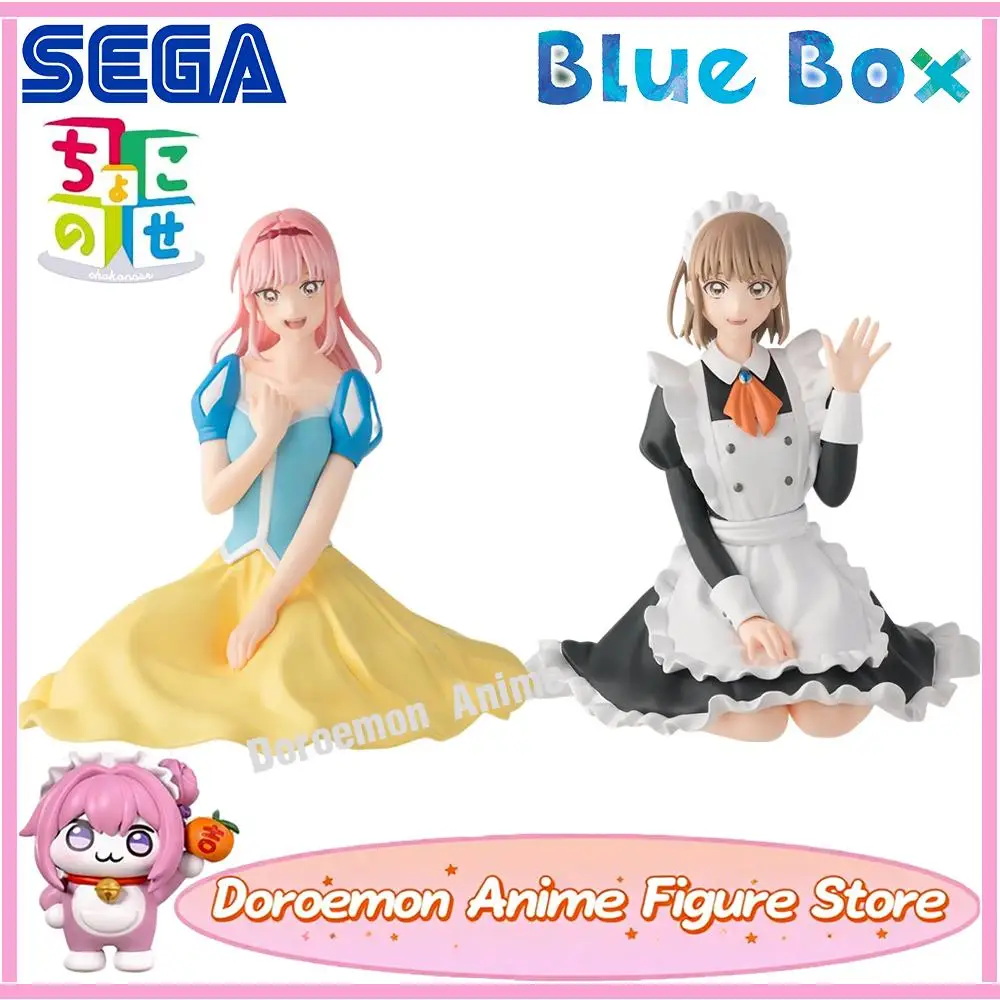 

Pre-Order Original Sega Premium Chokonose Figure Blue Box Kano Chinatsu Chouno Hina Bunkasai Ver Kawaii Anime Girlfirends Figure