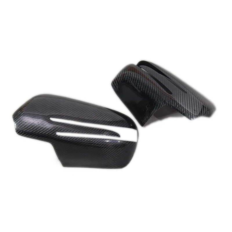 For Mercedes-Benz CLS W219 Genuine Carbon Fiber Rearview Mirror Cover Shell Ear Mirror Cap Stick-On Style Customization