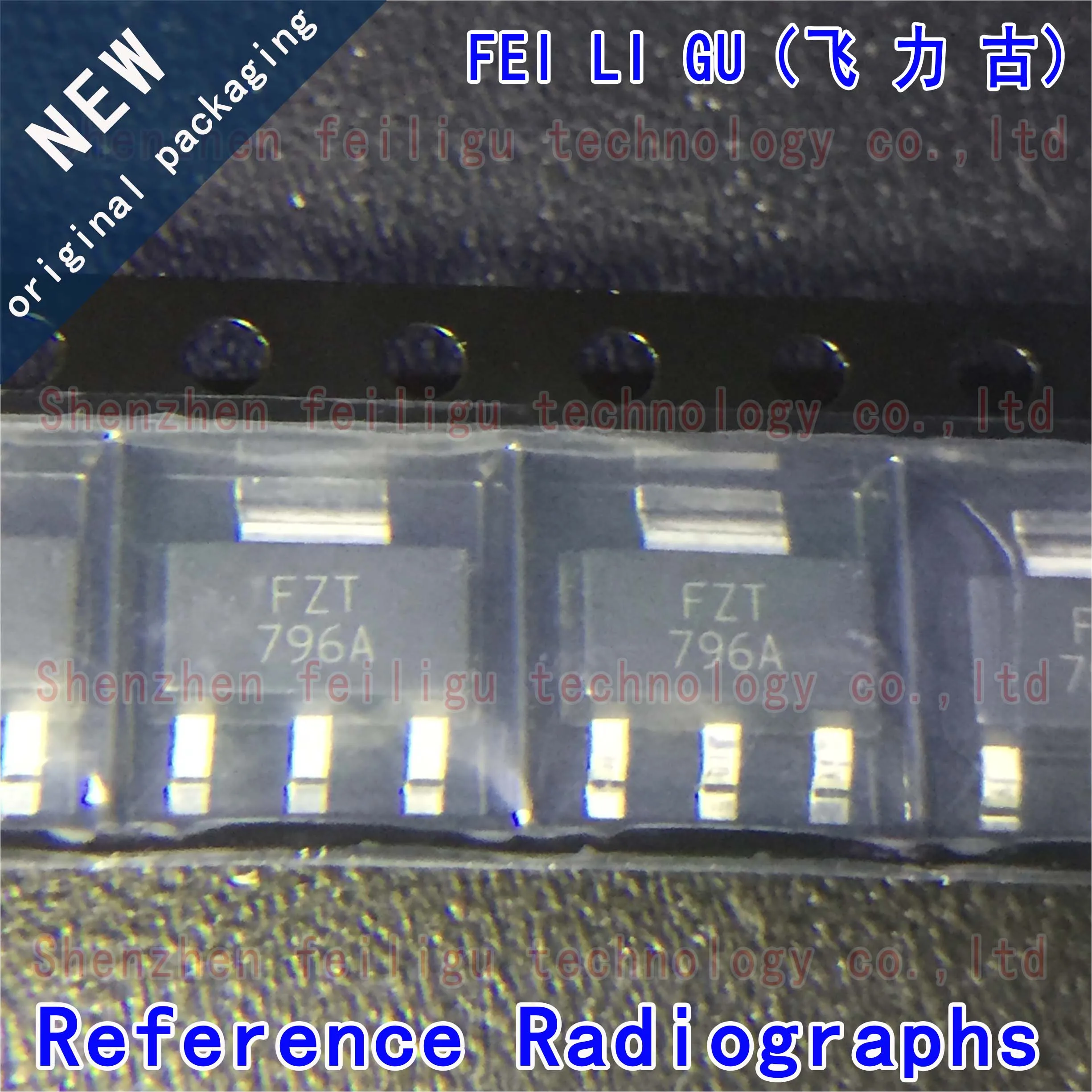 Transistor PNP d'origine, FZT796ATA, FZT79snapFZT796, GT: SOT-100%, 223 V, 500mA, 2W, 5 à 50 pièces, 200 Nouveau