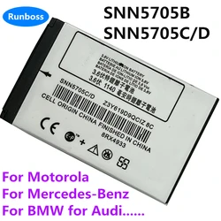 SNN5705B SNN5705C/D 1140mAh Battery For Motorola Mercedes-Benz S350/S600 BMW X3/X5 530/730 E60/E66 Audi Car Phone