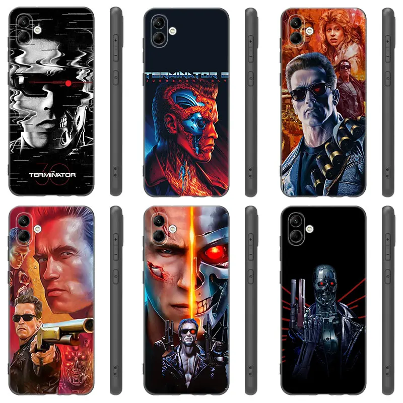 Arnold Schwarzenegger Terminator Phone Case For Samsung Galaxy A01 A03 Core A04 A10 E A20 A21 A30 A50 S A6 A8 Plus A7 A9 2018