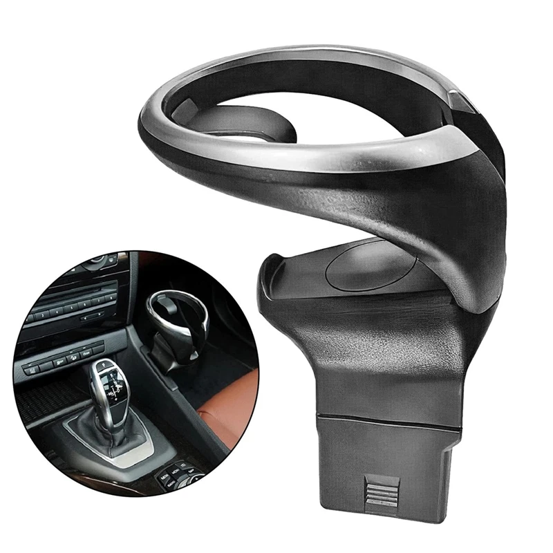 Super Sale Snap-on Cup Holder Kit for BMW 1 Series M 118i 128i X1 E81 E87 E84 E88 E82 2012 2009 Car Accessories