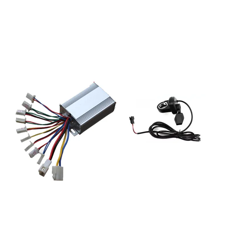 

Контроллер матового двигателя постоянного тока и дроссельная заслонка для большого пальца 24/36/48 В 350 Вт/500 Вт регулятор скорости щетки для электрического скутера Ebike, щеточный двигатель