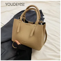 YOUDEYISI Premium Texture Handbag Bucket Women's Bag 2024 New Fashion and Leisure Commuter Messenger Tote Bag