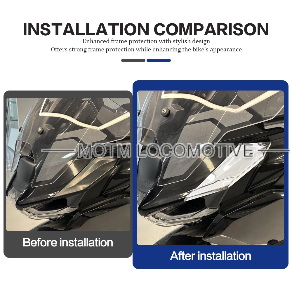 For R1300RT Motorcycle Front Side Fairing Cover ABS High-Quality Material Side Fairing Cover 2025 2026