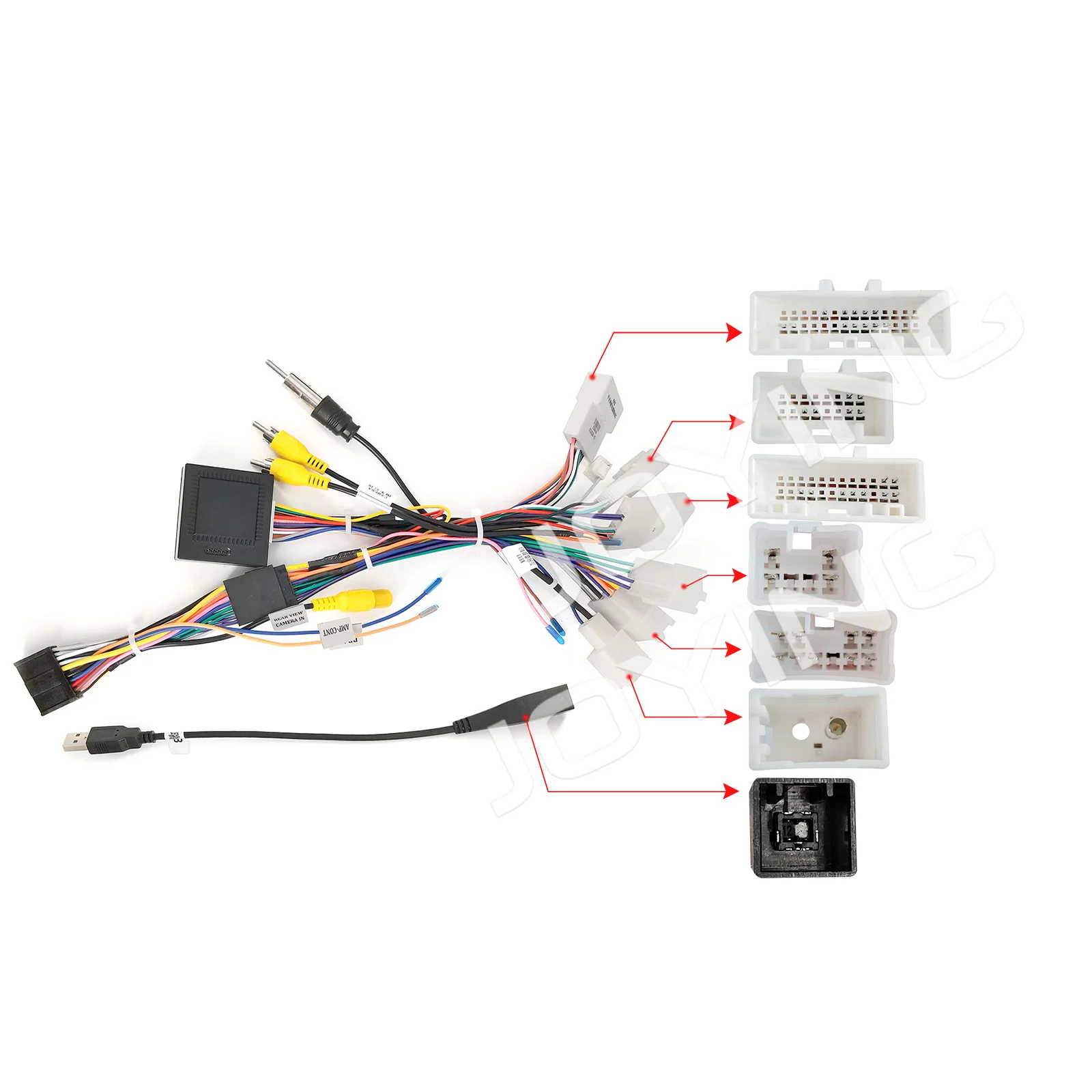 

Joying Canbus Harness For Toyota Cars Support Factory 360 camera