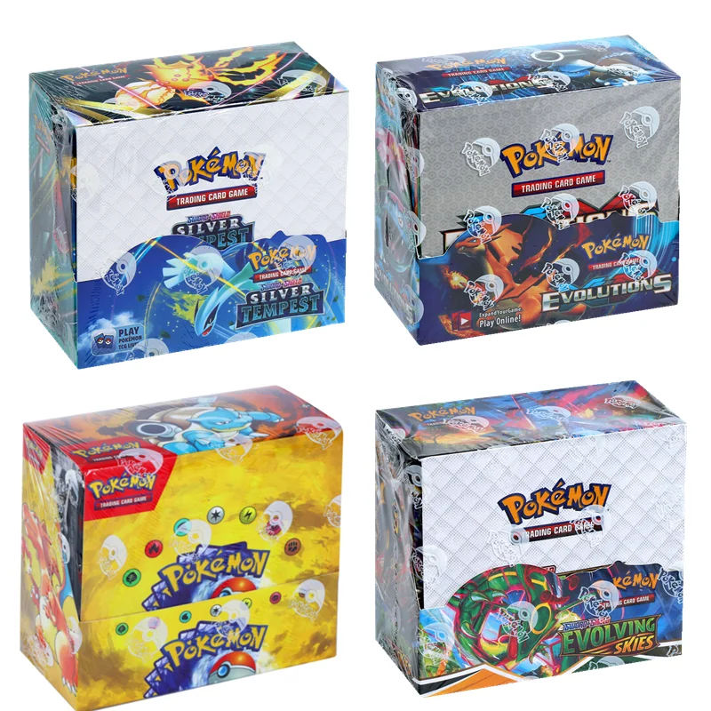 

360 cards Pokemon Trading Card Game Evolutions MEGA EVOLUTION SUN MOON Surging Sparks 30th Anniversary English Transaction Card