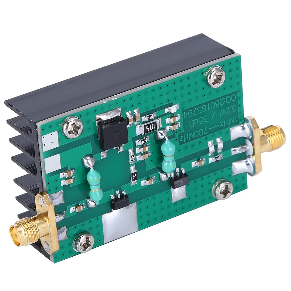 RF Power Amplifier 3.2W Transmitter 1MHz&#8209 700MHZ HF FM VHF UHF High Frequency Broadband Broadband Amplifier Radio Amplifier