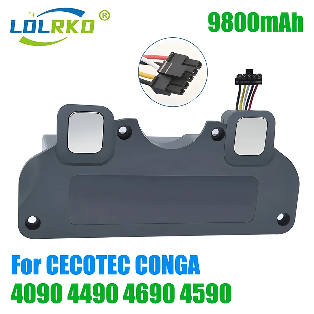 

Новый запасной аккумулятор 9800 мАч/12800 мАч для CECOTEC CONGA 4090 4490 4590