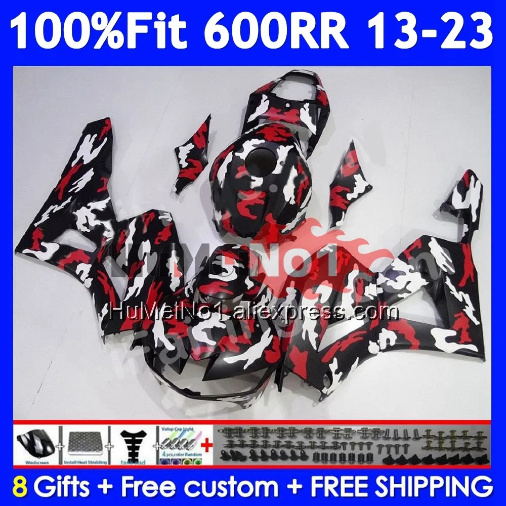 Body For HONDA CBR600 CBR 600RR 600 RR CC 13 2014 2015 2016 2017 2018 44No.49 CBR600RR F5 19 20 21 22 Camouflage 23 24 Fairing