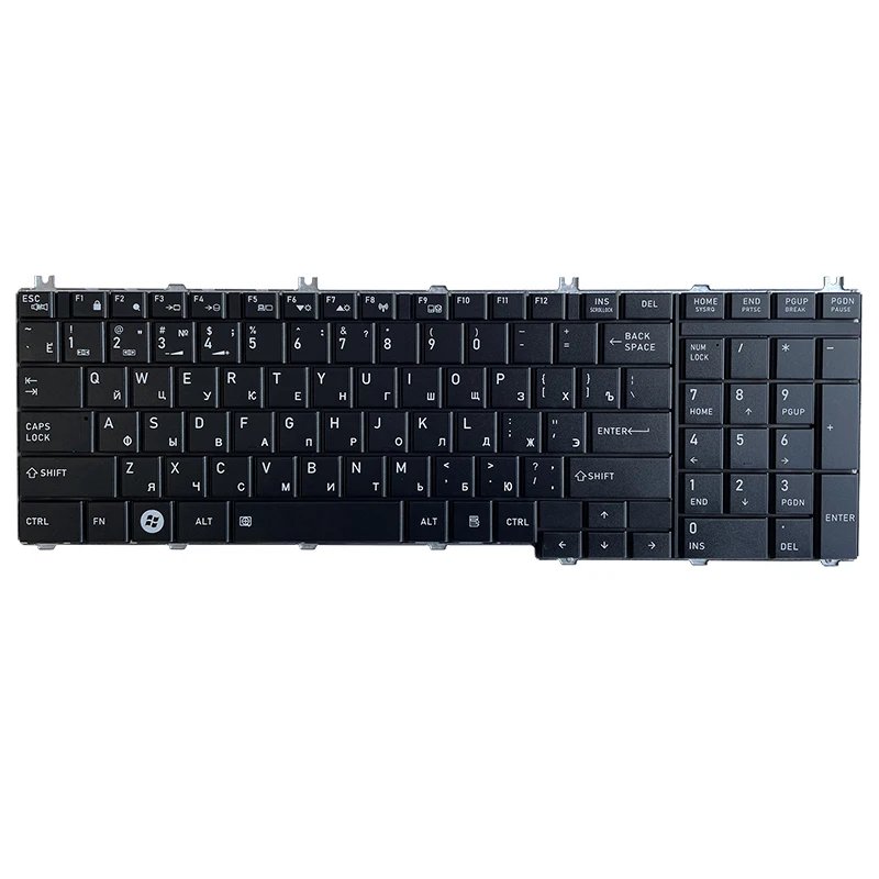 Russian Keyboard for toshiba FOR Satellite L670D L675D L655D C650D  RU keyboard