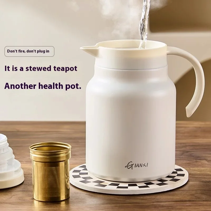 

Teapot Titanium Teapot Household Sealed Thermos Large Capacity Teapot Tea Separation Stewing Cold Insulation